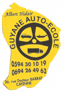 Logo GUYANE Auto-école Albert HIDAIR